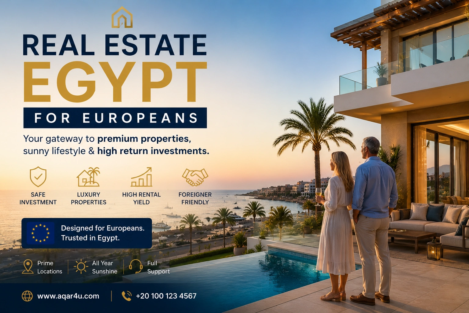Real Estate Egypt for Europeans